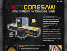 Tablet Screenshot of nttcoresaw.com